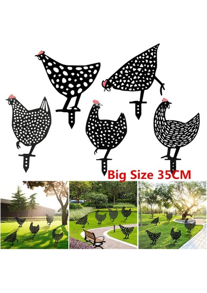 35 Cm'lik Bir Demir Stili 35 cm Büyük Tavuk Dekor Paskalya Tavuk Metal Tavuk Paskalya Bahçe Süsler Için Demir Yard Sanat Açık Bahçe Arka Bahçe Çim Dekor (Yurt Dışından) fiyatları