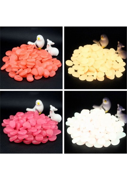 Yeşil Stil 50 Parça Adet Karanlıkta Glow Bahçe Çakıl Taşları Yürüyüş Yolları Için Bahçe Dekorasyonu Glow Çakıl Taşları Bitkiler Akvaryum Aydınlık Taşlar (Yurt Dışından)
