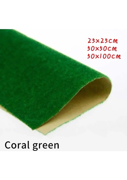 Mercan YEŞILI-25X25CM Stili 3 Boyutlu Yapay Çim Halı Çim Mat Kağıt Çim Diy Sahte Peyzaj Pedi Çim Halı Bahçe Açık Yeşil Zemin Dekor (Yurt Dışından)