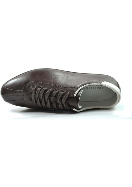 984 Deri Siyah & Kahverengi Bağlı Günlük Casual Erkek Ayakkabı fırsatları