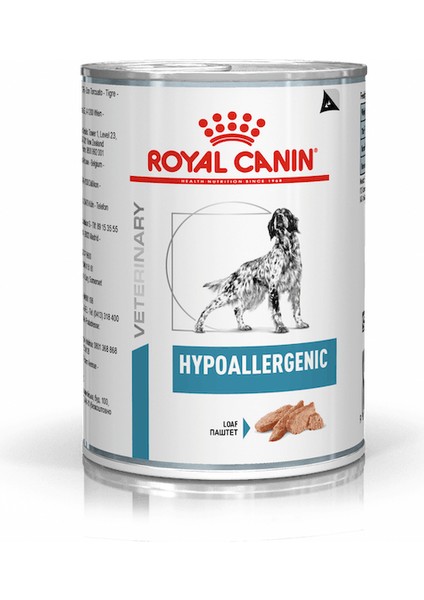 Royal Canın Hypoallergenic Köpek Maması 6 x 400 gr