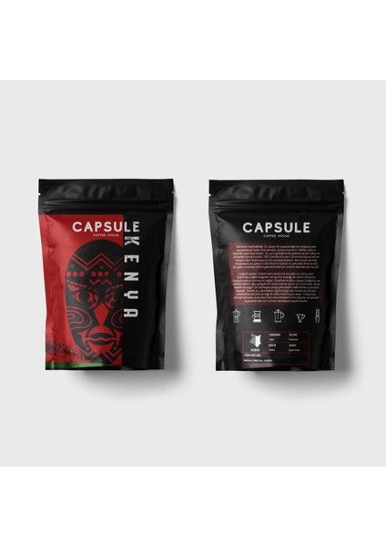 Coffee Dünya Yöresel 4'lü Kenya Brezilya Colombia Guatemala Filtre Çekirdek (Isteğe Bağlı Öğütülmüş) Kahve 250GR fırsatları