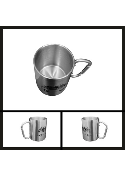 Uyguna-Yakala Gri OUT-1850 Orcamp Karabina Saplı Çelik Kupa BARDAK-MLZ.269 fiyatları