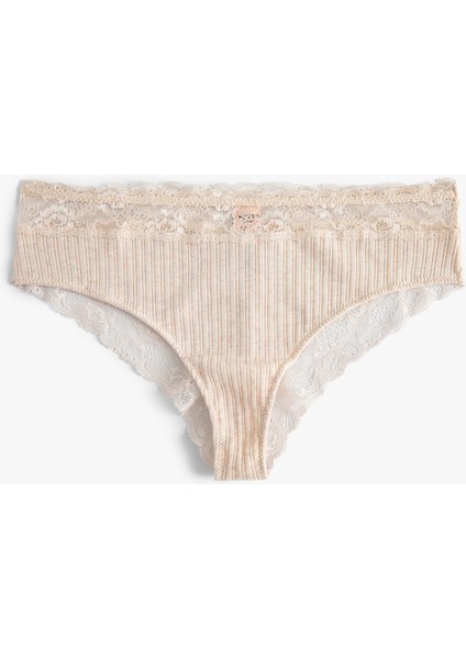 Brazilian Külot Dantelli Fitilli