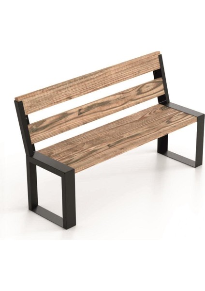 AVA44 Tuk - Sırtlı Bench Çift Kişilik