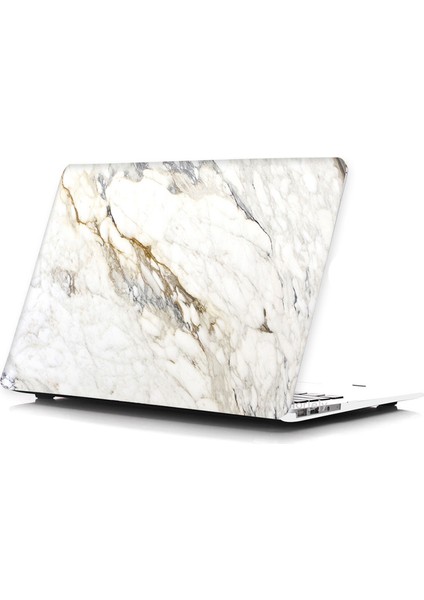Macbook Pro Kılıf 13 inç Mermer08NL (Eski HDMI'lı Model 2012-2015) A1425 A1502 ile Uyumlu modelleri