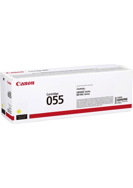 CRG-055 Orjinal Sarı Toner