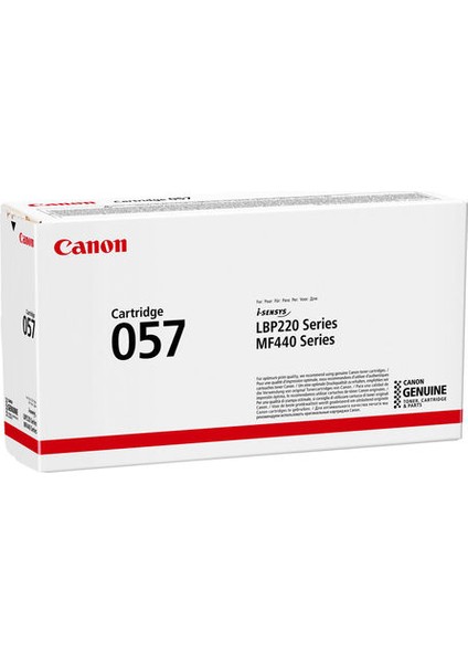 CRG-057 Orjinal Siyah Toner