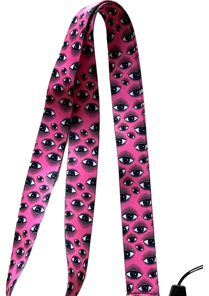 Pembe Göz Boyun Ipi Telefon Askısı Lanyard fiyatları