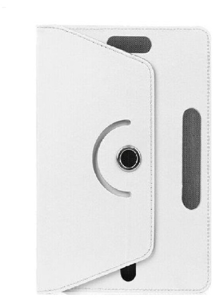 Vorcom S7 Classic 7" Dönerli Standlı Deri Tablet Kılıfı - Nano Cam Ekran Koruyucu