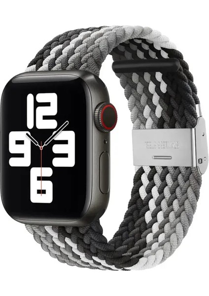 Apple Watch Ultra 2 Uyumlu Likralı Kumaş Kordon