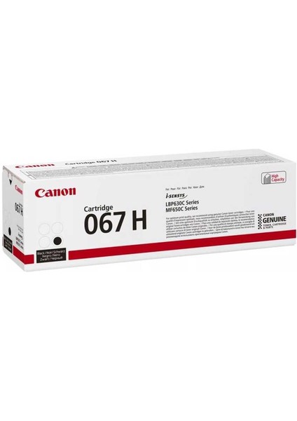 CRG-067H Siyah Orjinal Toner Yüksek Kapasiteli