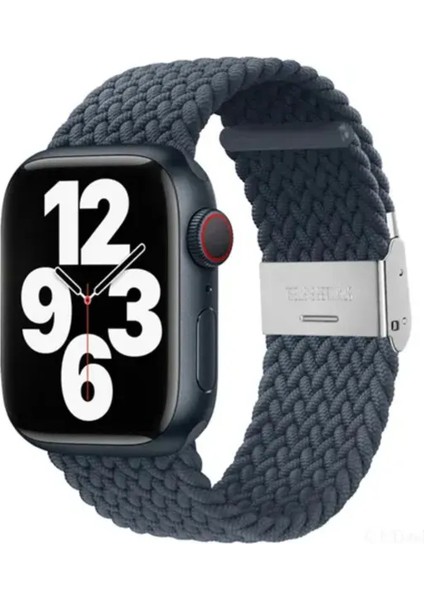 Apple Watch Ultra 2 Uyumlu Likralı Kumaş Kordon