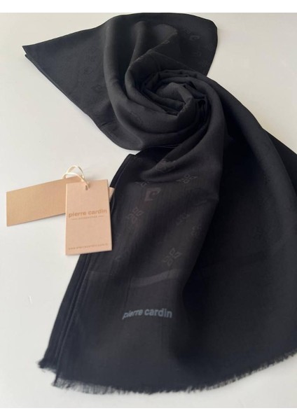 Siyah Cotton Şal