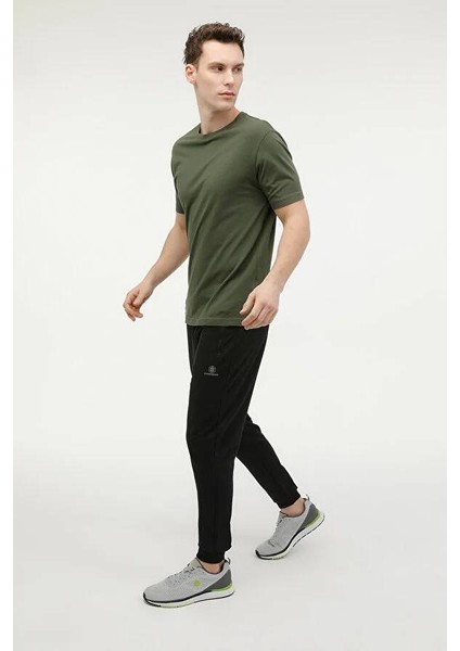 A101497407 101497407 M-CT107 Basıc Jogger 4fx Lumberjack Erkek Eşofman Alt Siyah