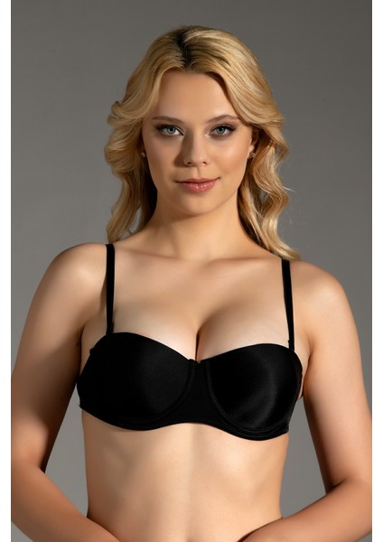 NEWBRA LINGERIE Kadın Desteksiz B Cup Sütyen