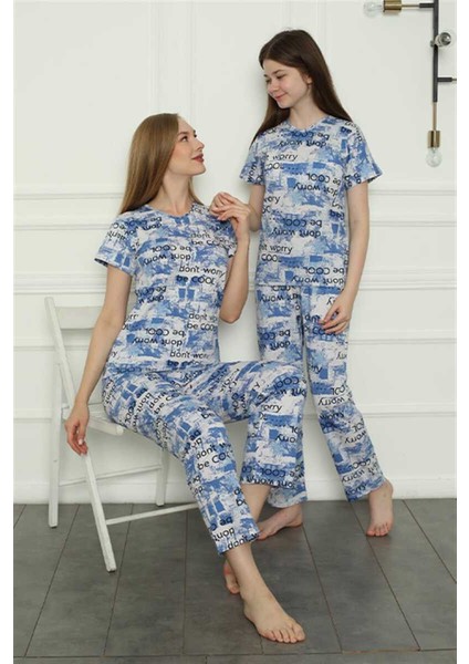 Anne Kız Aile Penye Pijama Takım Ayrı Ayrı Satılır. Ları Farklıdır 50104 fiyatları