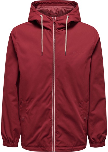 Normal Koyu Kırmızı Erkek Ceket Onsalexander Sprıng Jacket Otw Vd