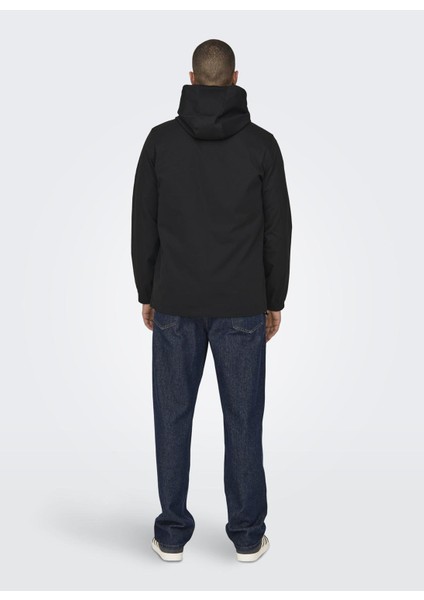 Normal Siyah Erkek Ceket Onsalexander Sprıng Jacket Otw Vd