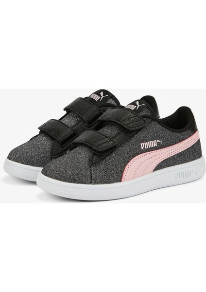 Siyah Kız Çocuk Yürüyüş Ayakkabısı 39468603-PUMASMASH 3.0 Gliz Glam V modelleri