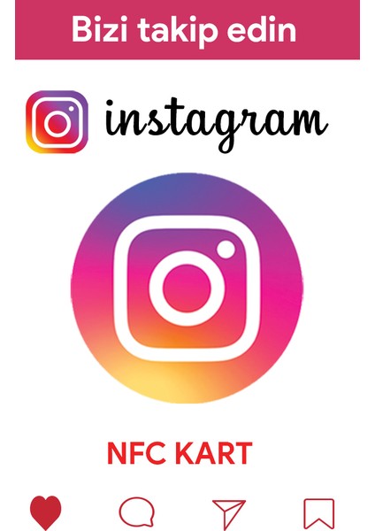 Nfc Instagram Takipçi Kartı