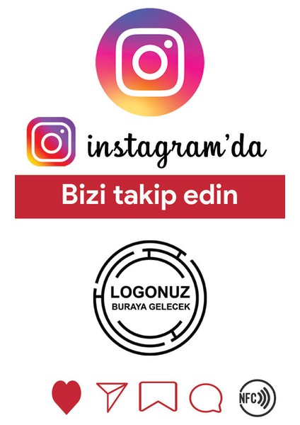 Nfc Instagram Takipçi Kartı