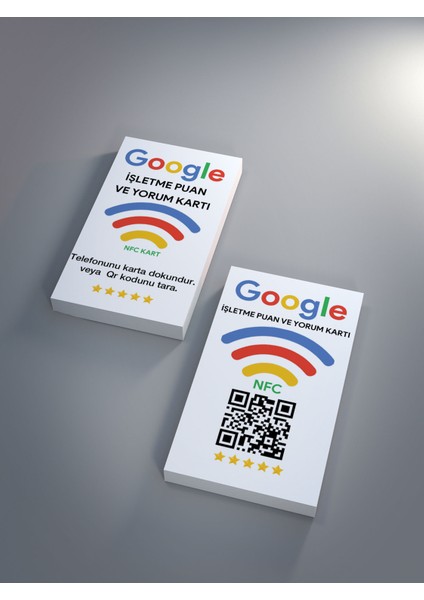 Nfc Google Işletme Yorum Kartı