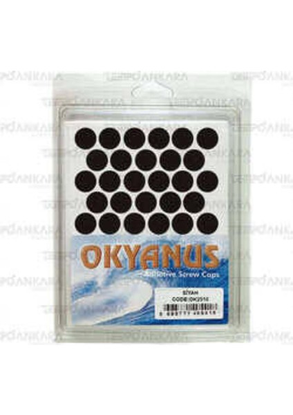 Okyanus Yapışkanlı Tapa Siyah (14MM)