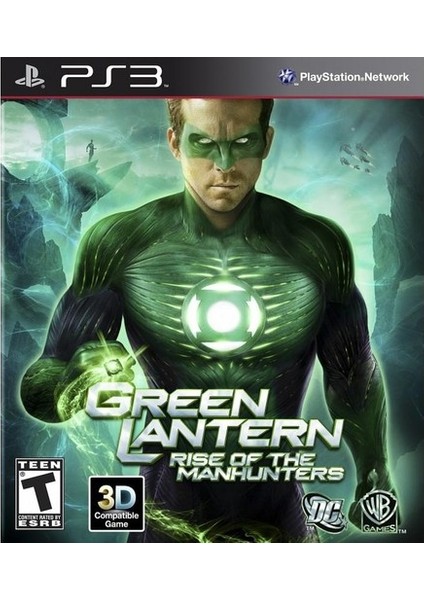 Green Lantern Rise Of The Manhunters Ps3 Oyun