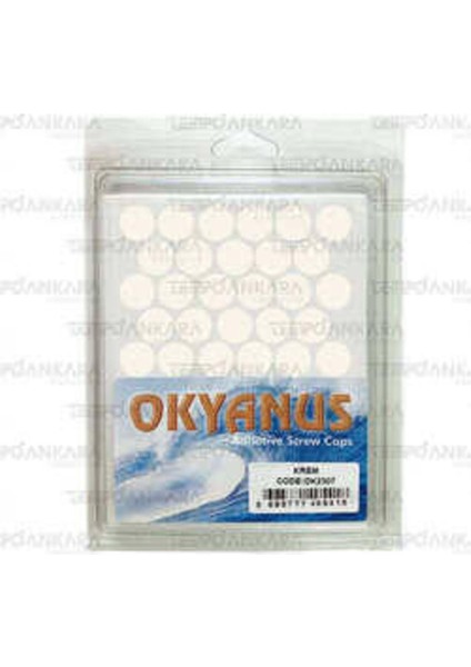 Okyanus Yapışkanlı Tapa Krem (14MM)