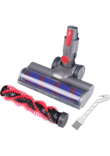 V7 V10 V11 V15 Elektrikli Süpürgeler Için Yedek Yumuşak Rulo Fırça Çubuğu LED Farlar Zemin Fırçası Eki (Yurt Dışından)