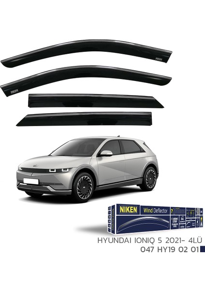 Hyundai Ioniq 5 2021- KROMLU Cam Rüzgarlığı