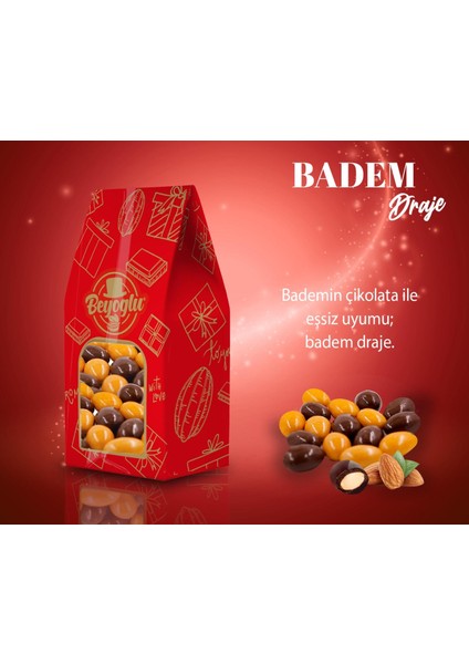 Çikolata Kaplı Badem Draje 200 Gr.