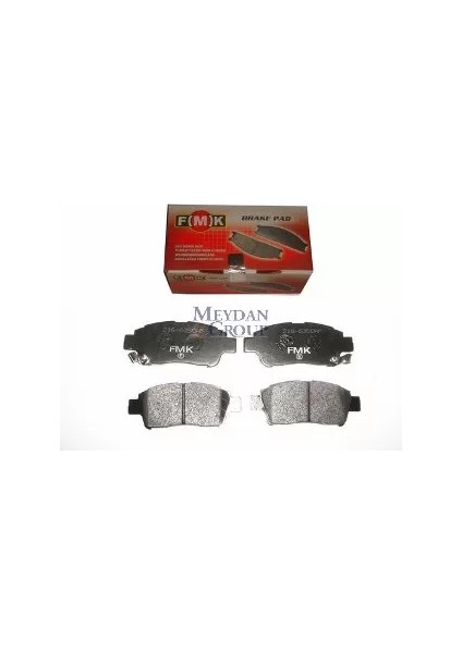 Toyota Yarıs- 00/06; Ön Fren Balatası 1,0/1,3/1,4 (Disk) (112,4X41,5X16) (Fmk)