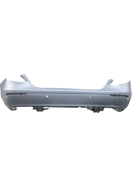 Mercedes E Class- W213- 16/20; Arka Tampon Gri (Sensör Delikli/çıta Deliksiz)(Exclusıve(Tyg) modelleri