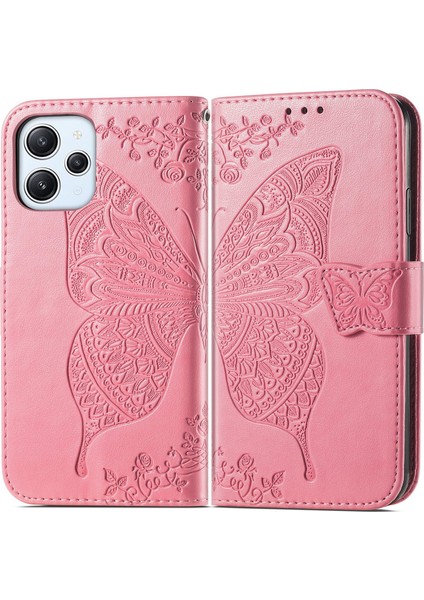 Xiaomi Redmi 12 Kelebek Kanatları Narin Çiçekler Darbeye Deri Telefon Kılıfı (Yurt Dışından) indirimleri