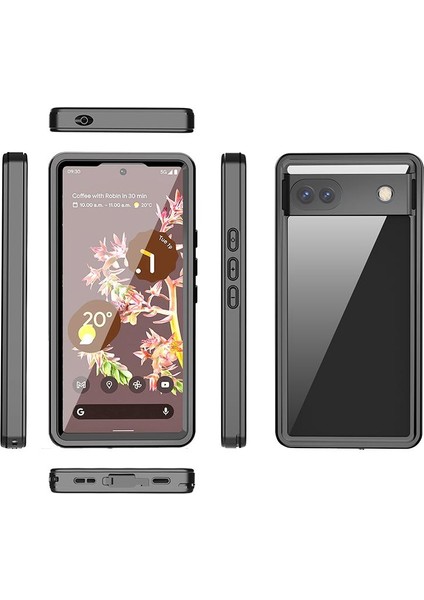 Google Piksel 6A Su Geçirmez Dahili 12FT Askeri Darbeye Dayanıklı IP68 In Telefon Kılıfı (Yurt Dışından) indirimleri
