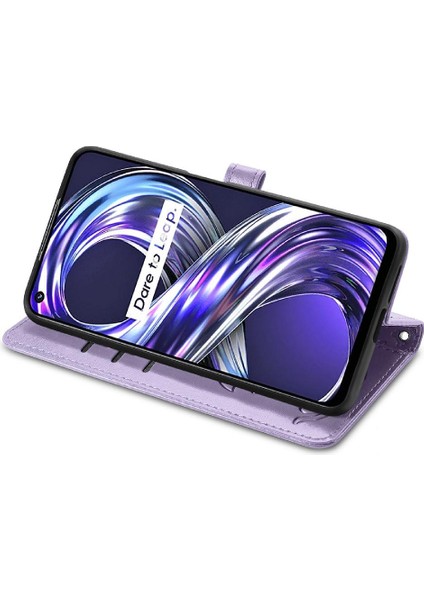 Realme 8i Kısa Kayış Karikatür Hayvanlar Için Darbeye Telefon Kılıfı (Yurt Dışından) modelleri