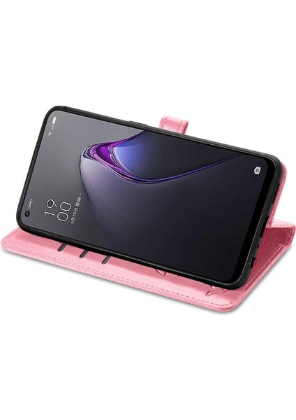 Oppo 8 Flip Için Kısa Kayış Darbeye Deri Telefon Kılıfı (Yurt Dışından)