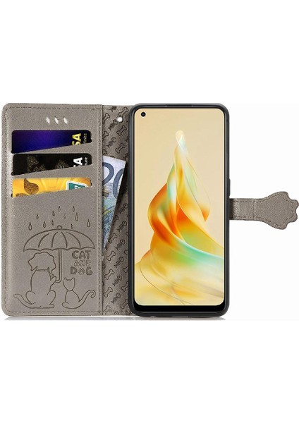 Oppo 8t 4g Flip Için Kısa Kayış Darbeye Telefon Kılıfı (Yurt Dışından)