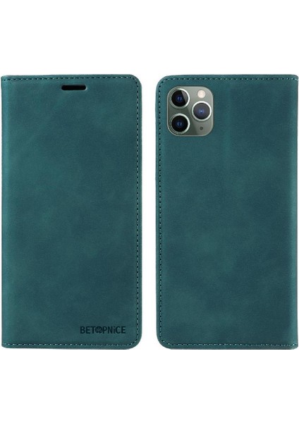 Iphone 11 Için Pro Max Manyetik Koruyucu Folyo Cüzdan Pu Deri Telefon Kılıfı (Yurt Dışından)