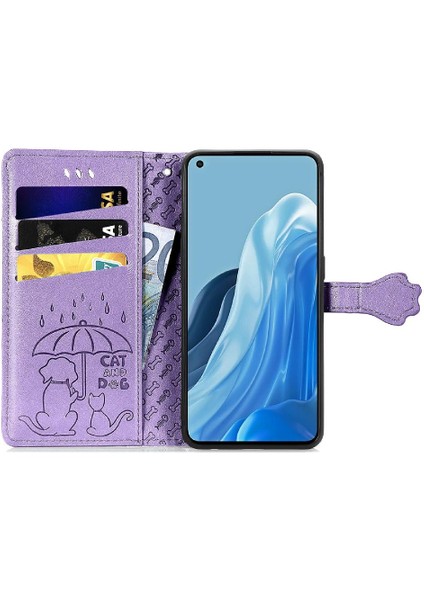 Oppo 7 Pro Karikatür Hayvanlar Için Darbeye Deri Kısa Telefon Kılıfı (Yurt Dışından)