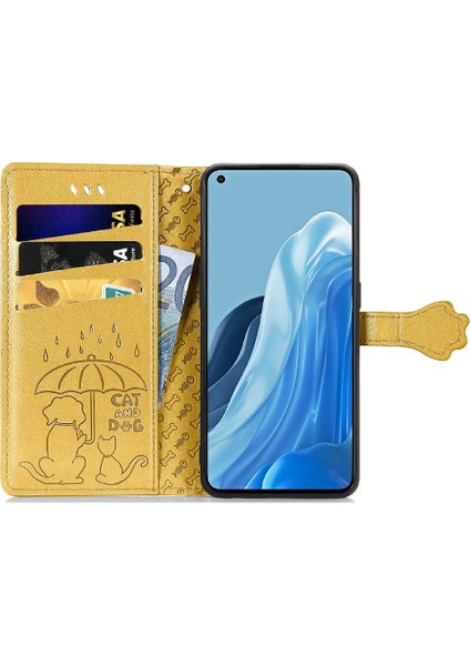 Oppo 7 Pro Karikatür Hayvanlar Için Darbeye Deri Kısa Telefon Kılıfı (Yurt Dışından)