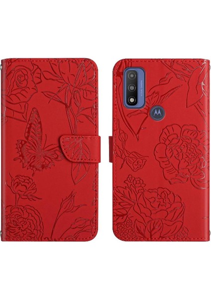 Motorola G Saf 2021 Anti-Damla Koruma Bilek Kayışı ile Telefon Kılıfı (Yurt Dışından)