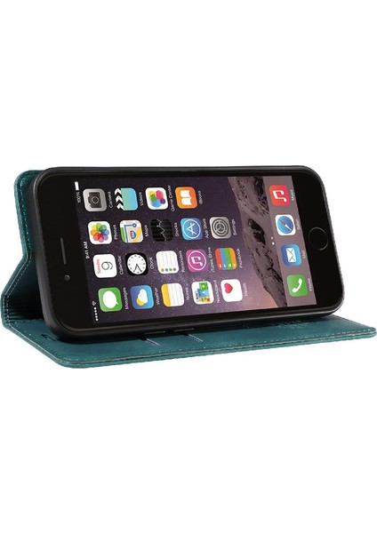 Iphone Se 2022/2020 Için Folio Cüzdan Pu Deri Koruyucu Manyetik Telefon Kılıfı (Yurt Dışından) indirimleri