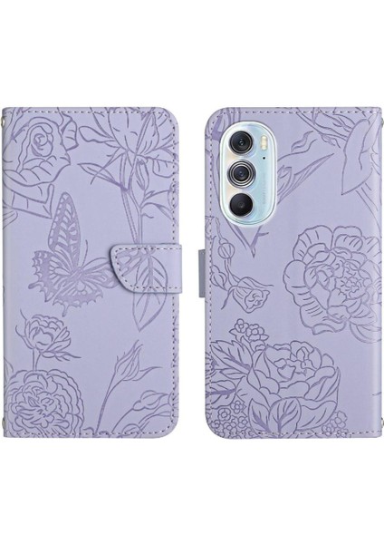 Motorola Kenar X30 Bilek Kayışı ile Darbeye Deri Pu Telefon Kılıfı (Yurt Dışından)