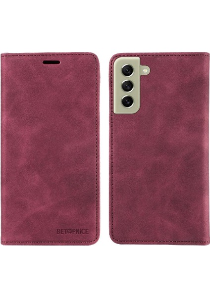 Samsung Galaxy S22 Artı 5g Koruyucu Pu Deri Folio Cüzdan Telefon Kılıfı (Yurt Dışından)
