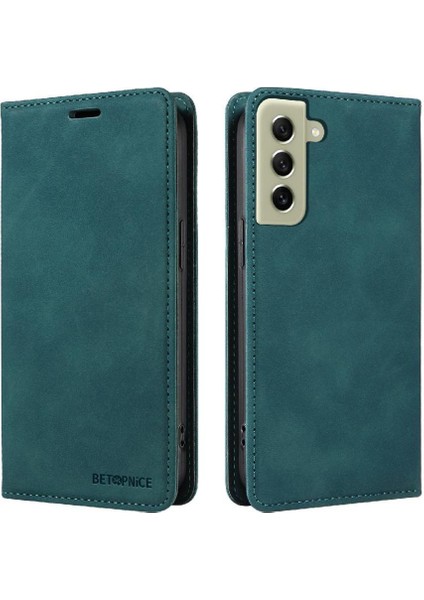 Samsung Galaxy S22 5g Pu Deri Koruyucu Manyetik Folio Cüzdan Telefon Kılıfı (Yurt Dışından)