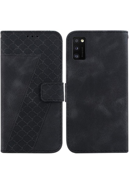 Samsung Galaxy Phone Kart Yuvası Fonksiyonu Için Cüzdan Flip Folio Pu Telefon Kılıfı (Yurt Dışından)