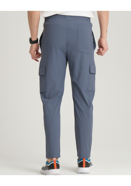 Erkek, Regular Fit, Su Itici (Geçirmez), Paraşüt Kumaş, Kargo Cep, Lastikli Pantolon 24INP276
